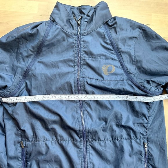 Pearl Izumi Men’s Quest convertible jacket M size blue - Picture 6 of 11
